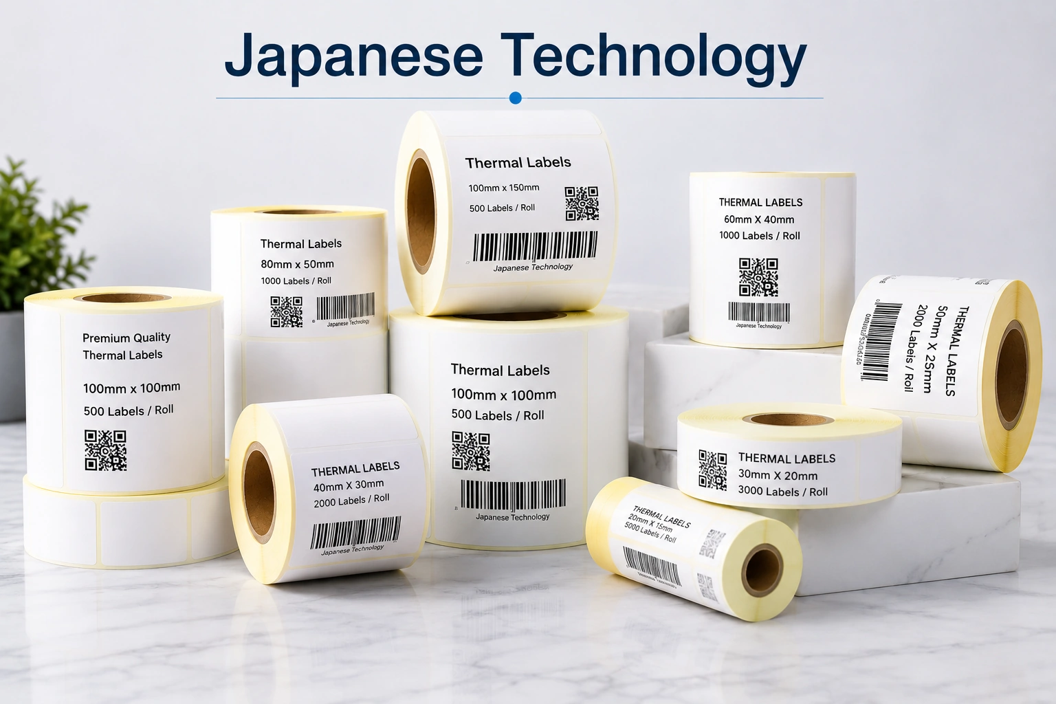 thermal label supplier Ahmedabad Japanese technology